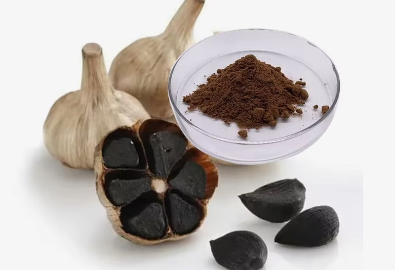 تصویر 2 از پودر سیر سیاه اصل با عطر ماندگار و کیفیت ممتاز